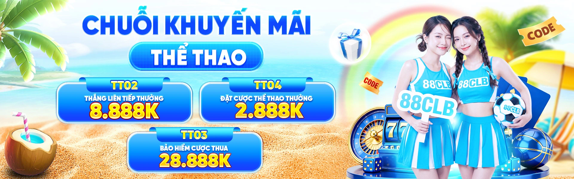 Banner dịch vụ di động và hỗ trợ 88CLB